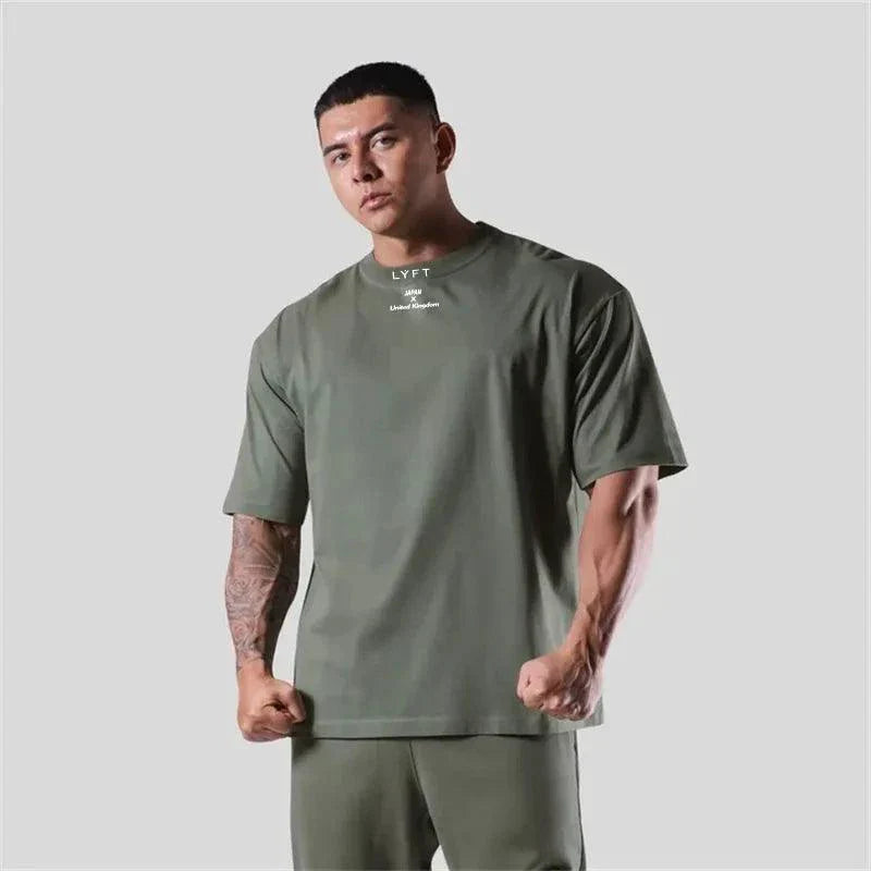 Enhance Your Gym Game with the JAPAN&UK Cotton Shirt!