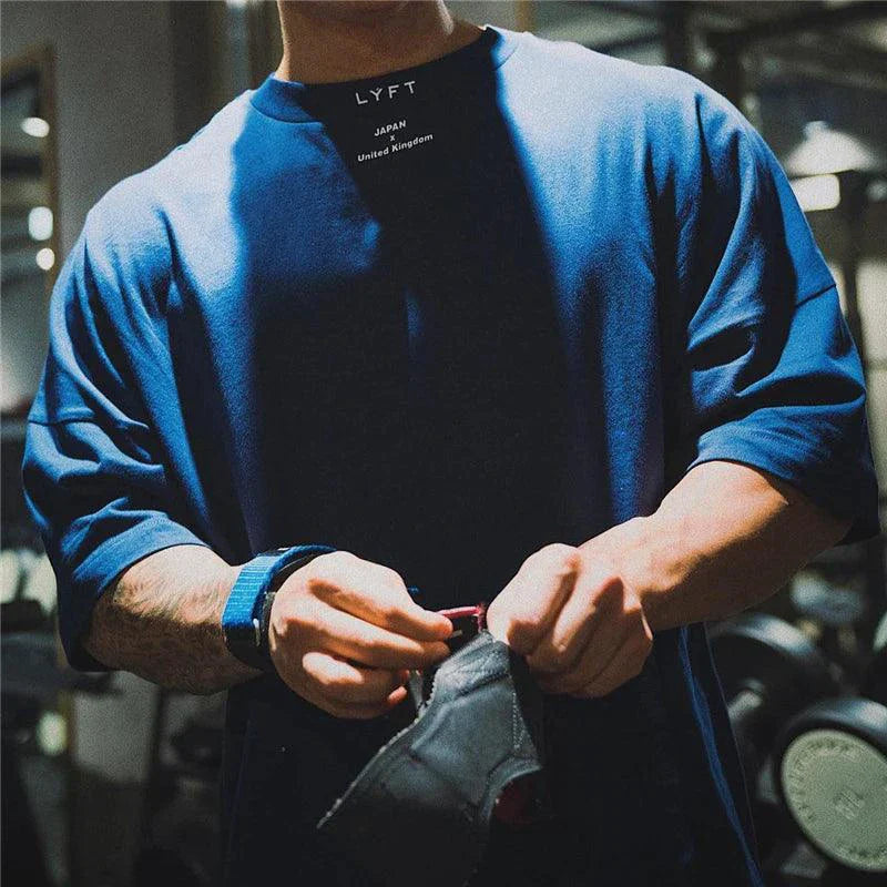 Enhance Your Gym Game with the JAPAN&UK Cotton Shirt!