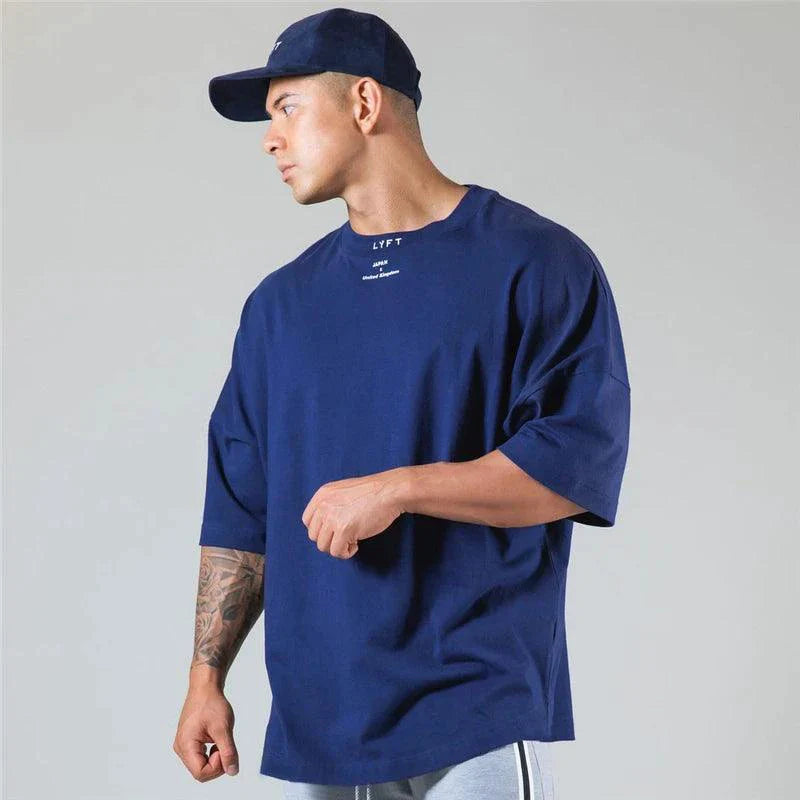 Enhance Your Gym Game with the JAPAN&UK Cotton Shirt!