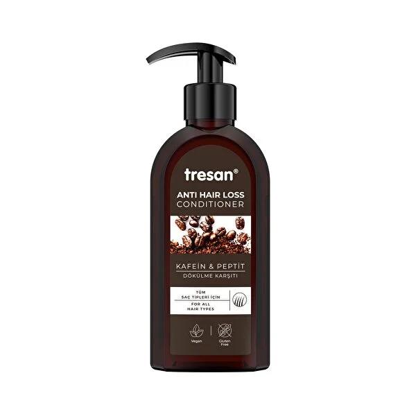 Tresan Caffeine & Peptide Hair Conditioner: Fight Hair Loss, Boost Growth, & Volumize - Natural Shea & Coconut Oil Formula