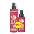Elidor Brazilian Keratin Therapy Hair Care Set: Smooth Frizz, Repair Damage, Heat Protection - Keratin & Marula Oil Treatment