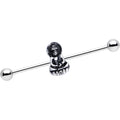 BodyCandy Buddha Mantra Industrial Barbell 38mm — main product shot