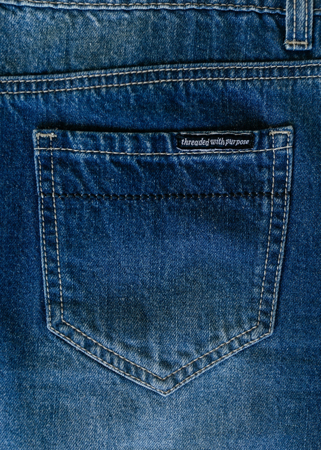 Inherit Co. Jennifer A-Line Long Denim Skirt — packaging