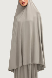 Jersey Cupro Two Piece Prayer Set - Sage Sets Veiled Collection 