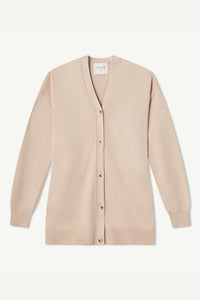 Jess Knit Cardigan - Beige Clothing Veiled 
