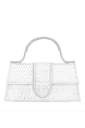 Jessie Luxe Jeweled Crossbody Bag with Detachable Handle and Spacious Interior