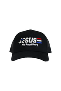 Pretty Little Patriot Pretty Little Patriot Jesus My Real Hero Hat -clearance — hat category context