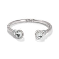 KADOU BOUTIQUE Brighton Meridian Aurora Petite Hinge Bangle — detail close-up