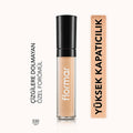 Flormar Perfect Coverage Liquid Concealer - Natural Finish, Medium Coverage, Lightweight Formula