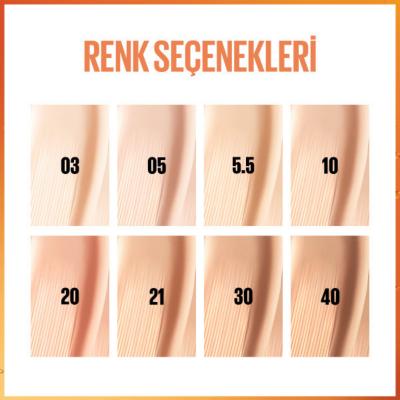 Maybelline New York Super Stay Skin Tint Foundation Makeup - Lightweight, Long-Lasting, Vitamin C - Natural Finish