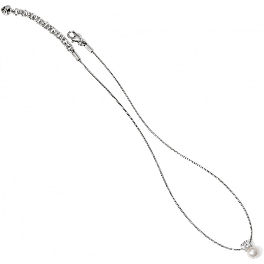 KADOU BOUTIQUE Brighton Meridian Petite Pearl Necklace — detail close-up