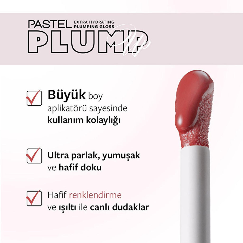 Pastel Profashion Plump Up Extra Hydrating Plumping Gloss - Vegan, Cruelty-Free Lip Gloss for Hydration & Plumping