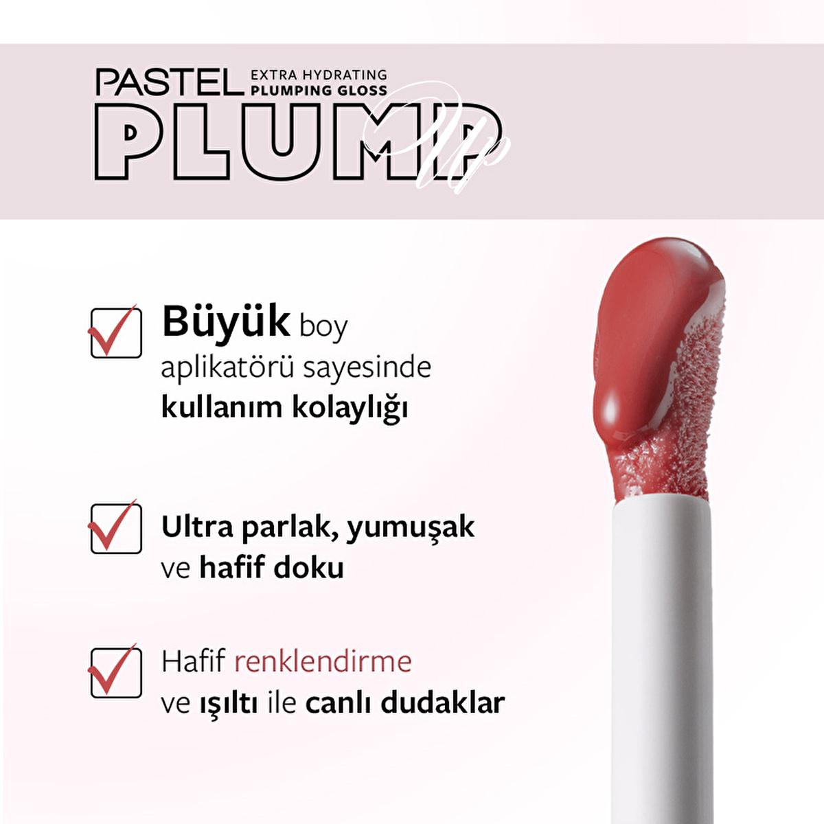 Pastel Profashion Plump Up Extra Hydrating Plumping Gloss - Vegan, Cruelty-Free Lip Gloss for Hydration & Plumping