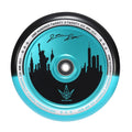 Envy Hollowcore Jon Reyes Signature Wheel 120mm - Black/Teal (Pair) by Skates USA