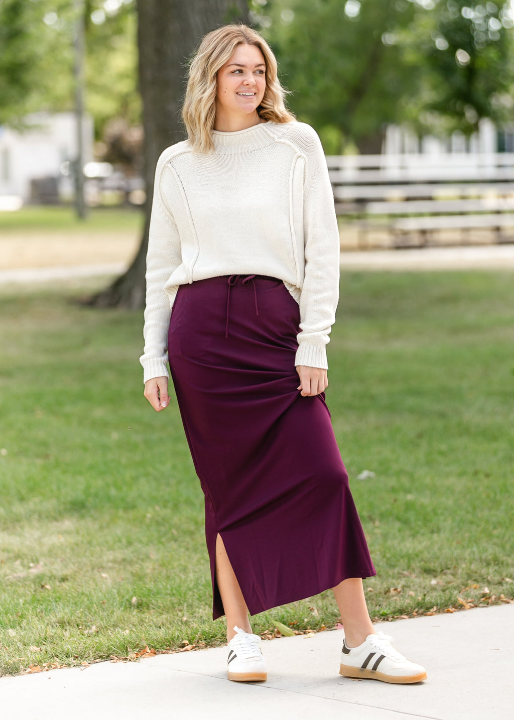 Inherit Co. Jordan Knit Maxi Skirt — packaging