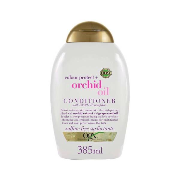 OGX Orchid Oil Hair Conditioner for Color-Treated Hair - Moisturizing, Nourishing, 13.01 fl oz