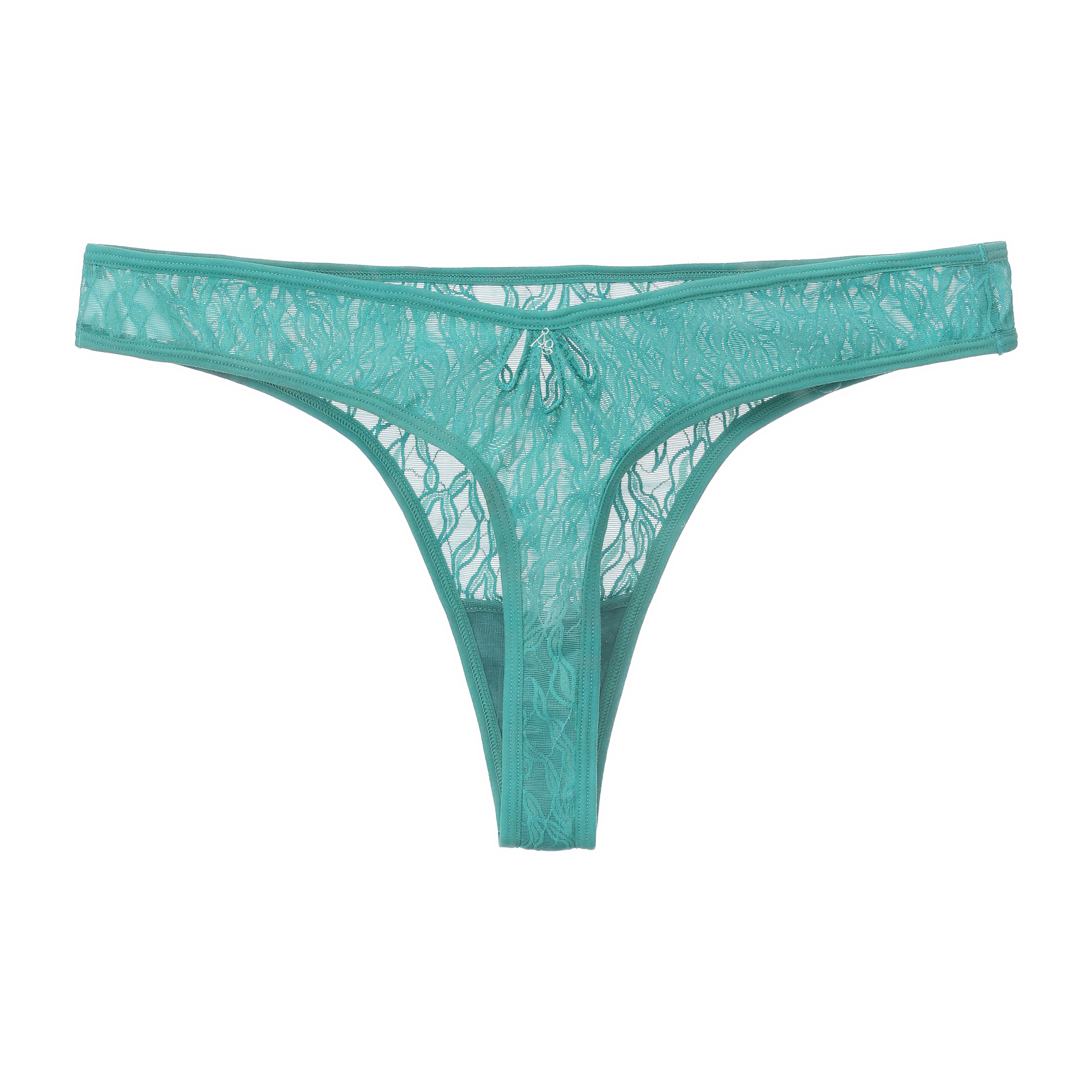 Amour d'Agnette Julie Everyday Lace Thong — lace pattern detail