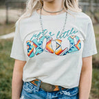 Wild Junkie Just a Little Wild Aztec Graphic T-shirt — main product shot