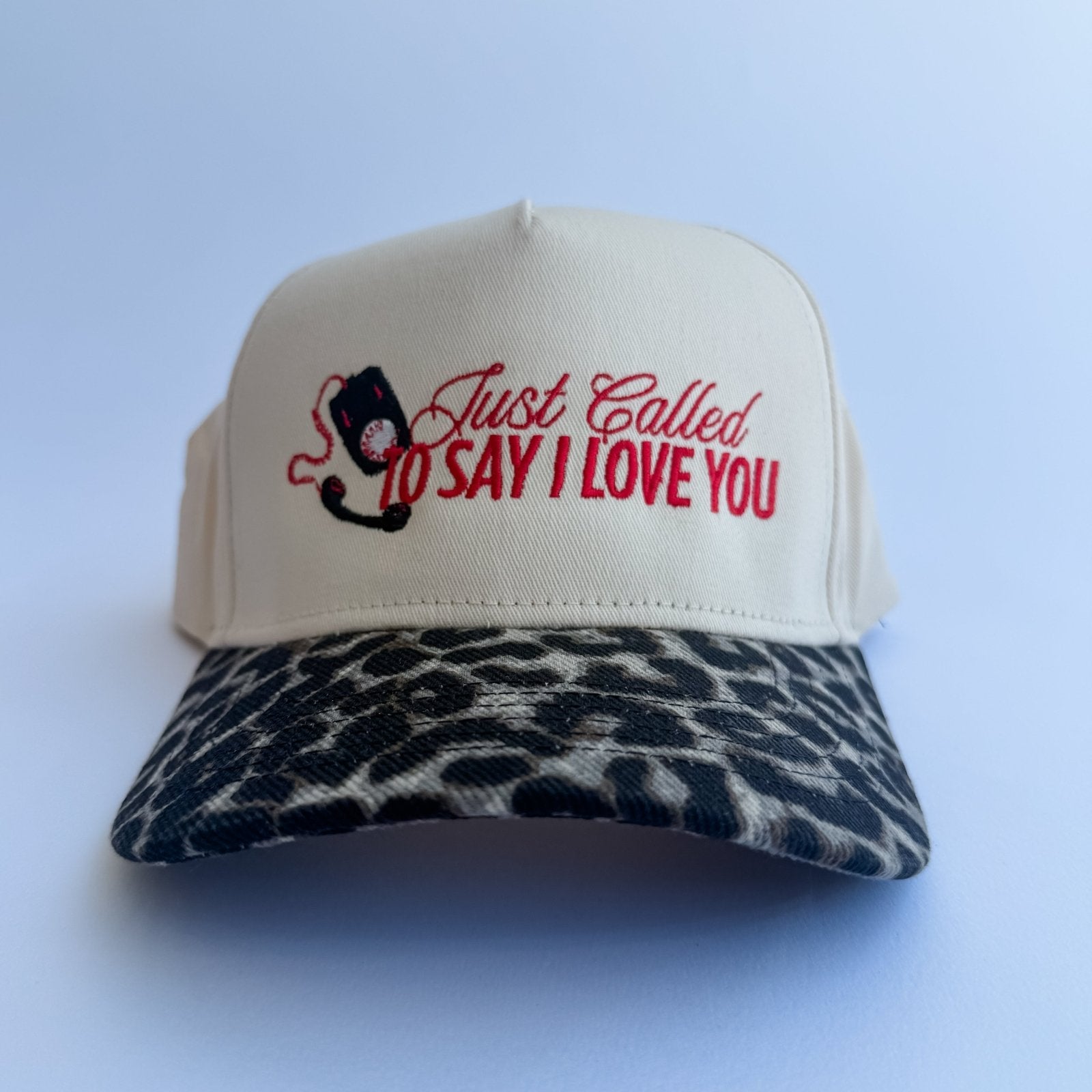 Coco & Rho Just Called To Say I Love You - Trucker Hat — construction detail