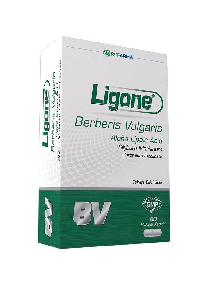 Ligone Berberis Vulgaris Dietary Supplement for Adults - 60 Capsules, Liver