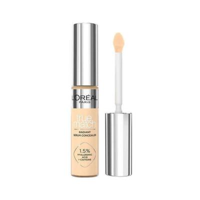 Loreal Paris Radiant Serum Concealer 4D - Lightweight, Hyaluronic Acid Concealer for Flawless Coverage
