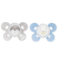 Chicco Orthodontic Pacifier - Physio Comfort Silicone Pacifier for Infants 0-6 Months, 2-Pack