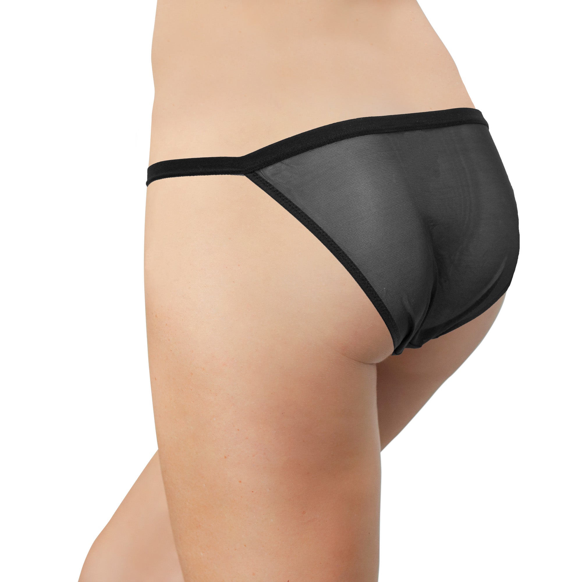 Love Libby Panties Mesh Bikini with Elastic Waist, XS-2X - Buy More Save More — detail shot 9