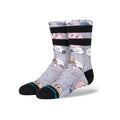 Stance Cruz Kids Crew Socks - Grey by Skates USA