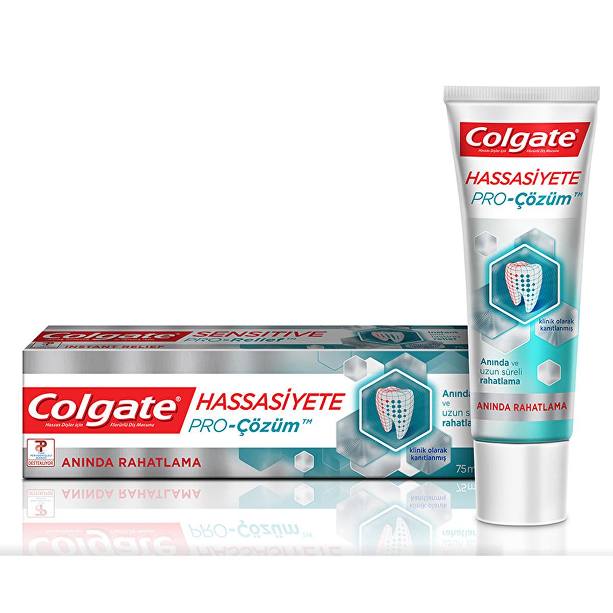 Colgate Pro-Relief Toothpaste for Sensitive Teeth: Instant & Lasting Pain Relief - Pro-Argin Formula, Blocks Pain, Long-Lasting Protection