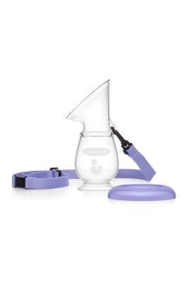 Lansinoh Silicone Breast Milk Collector & Saver: Hands-Free Leak Catcher for Effortless Breastfeeding & Pumping