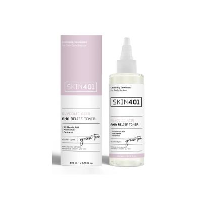 Skin401 Glycolic Acid Toner for Brightening & Exfoliation - Vegan & Cruelty-Free Skincare - 6.76 fl oz