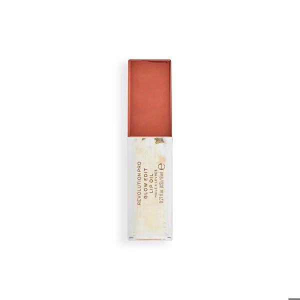 Revolution Pro Goddess Glow Lip Oil Clear Shimmer - Vegan, Cruelty-Free Moisturizing Lip Care