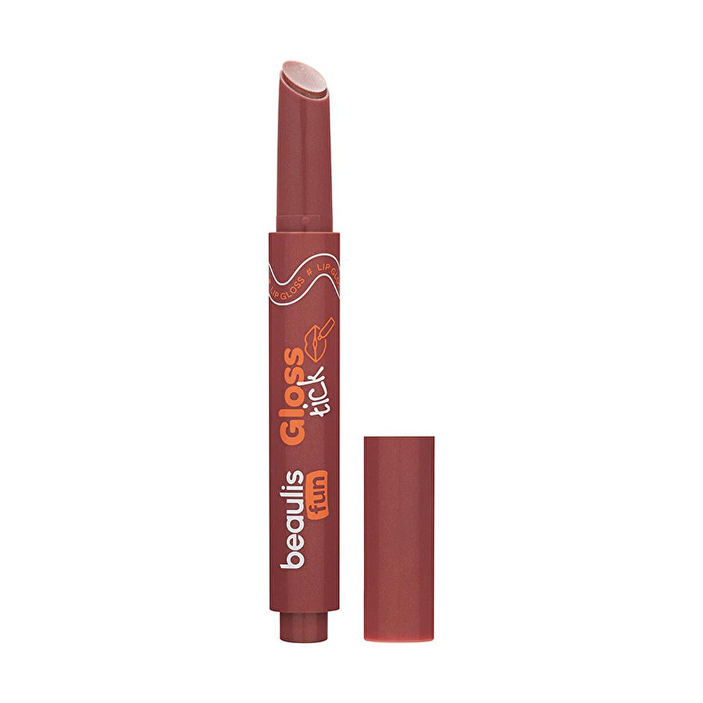 Beaulis Fun Gloss Tick Stick: Nude Glow Lip Gloss for Effortless Shine & Radiant Lips | Easy Application, Wide Color Range