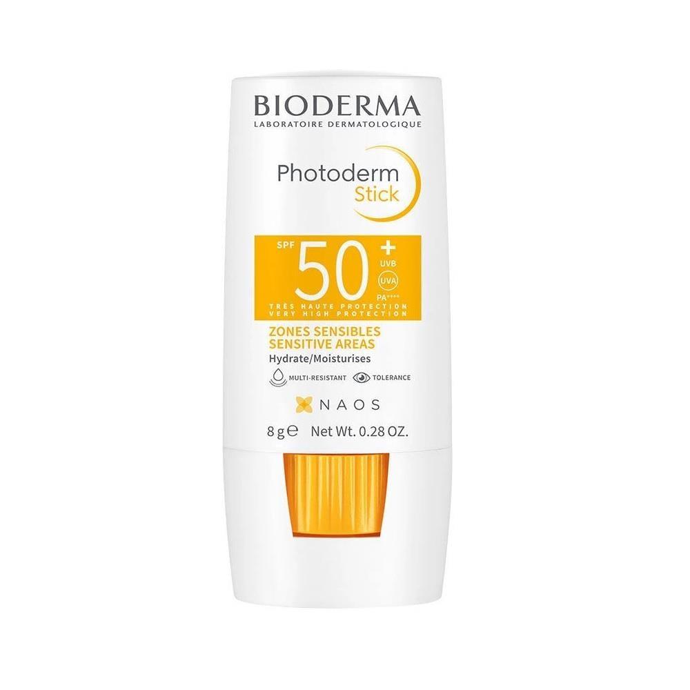 Bioderma Photoderm Stick SPF50+ Sunscreen for Sensitive Skin - Waterproof & Non-Comedogenic