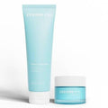 Cream Co. Vegan Skincare Set - Gentle Face Cleanser & Moisturizer for Sensitive Skin
