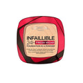 Loreal Paris Infaillible 24H Fresh Wear Powder Foundation - Long Lasting Matte Finish Makeup