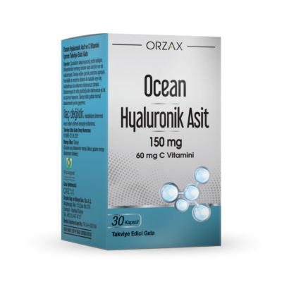 Orzax Ocean Hyaluronic Acid 150 mg - 30 Capsules