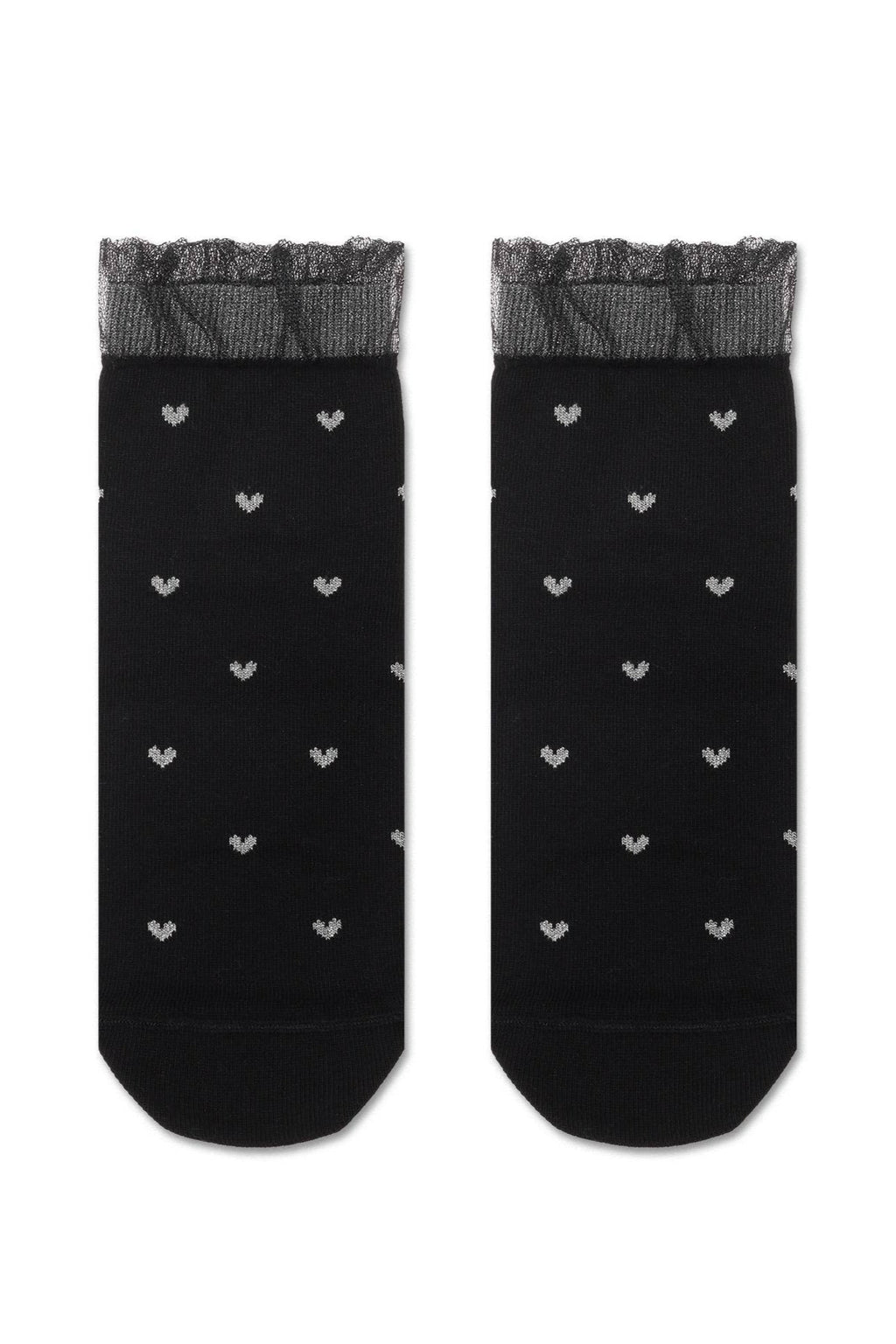 TheRanok.com Conte Cotton Socks Classic - 243 Airy Sole and Lurex — side view