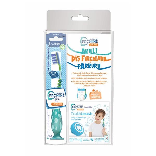 Sensodyne Kids Electric Toothbrush Set: Fun & Smart Brushing with Truthbrush - Improve Oral Hygiene, Track Performance & Gamified App for Children