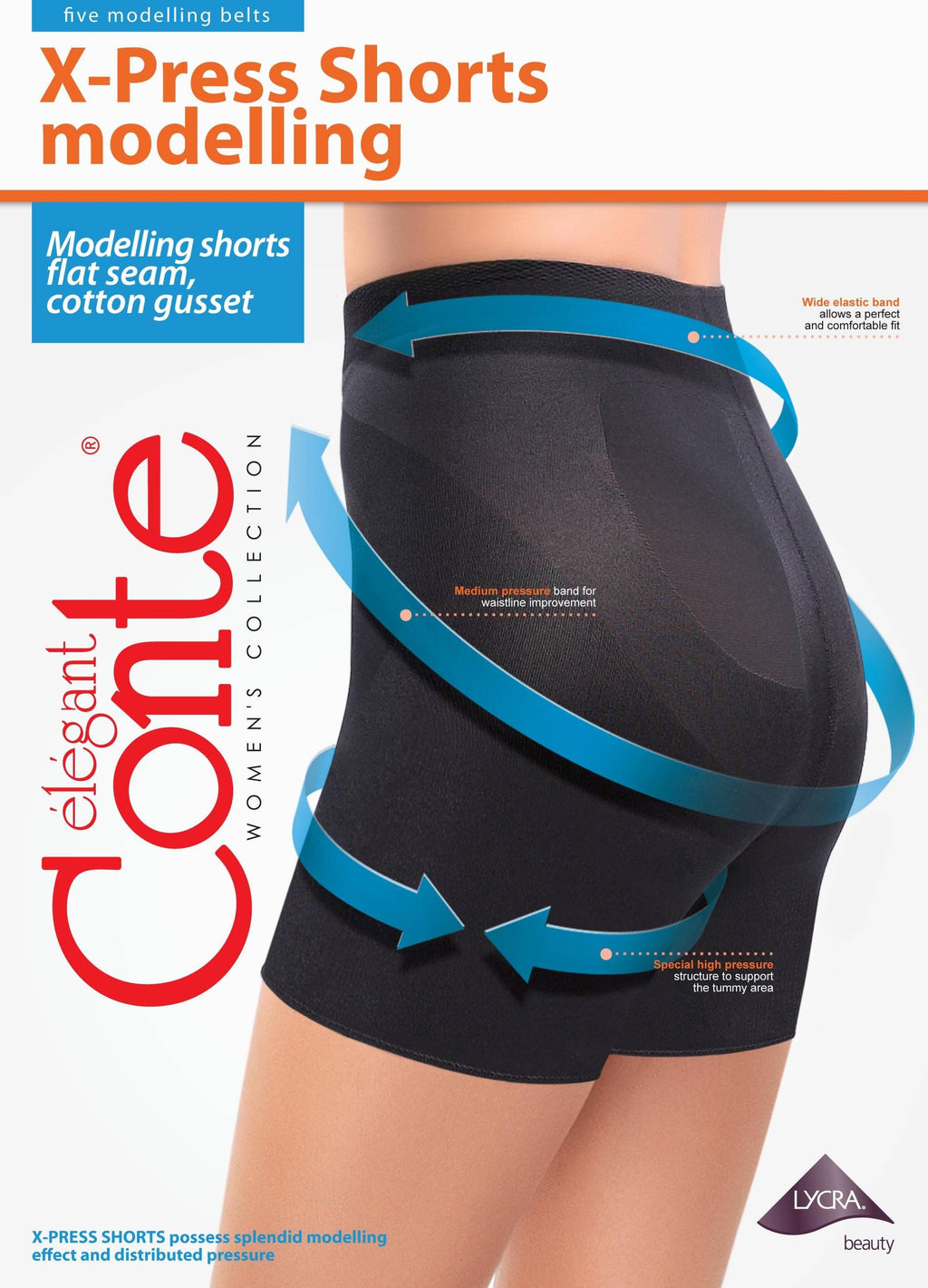 TheRanok.com Shapewear Shorts Conte X-Press - Control Top — packaging