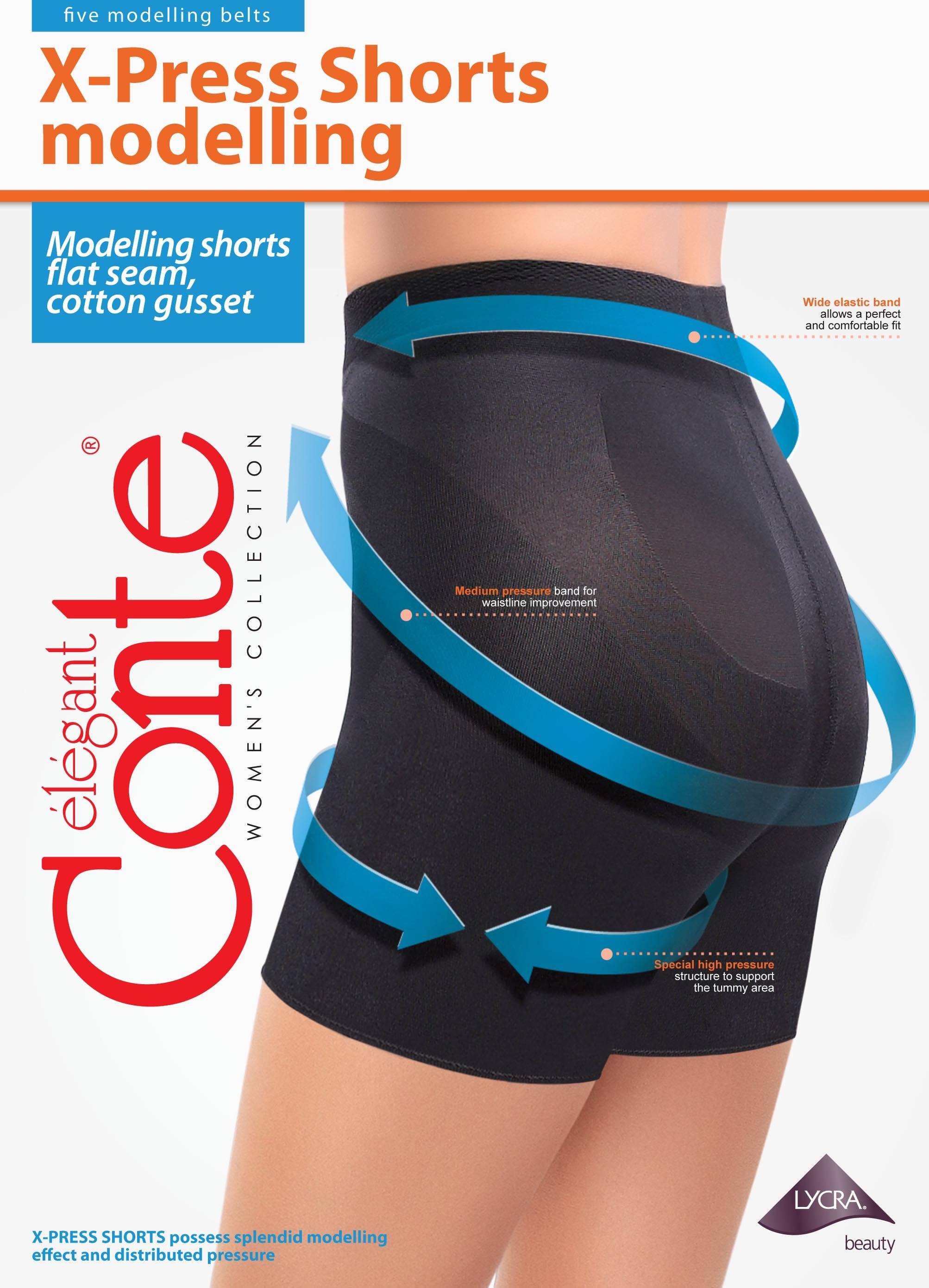 TheRanok.com Shapewear Shorts Conte X-Press - Control Top — alternative angle