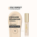 Flormar Stay Perfect: High Pigment Concealer - Long Lasting, Natural Finish, Full Coverage - Conceals Dark Circles & Blemishes