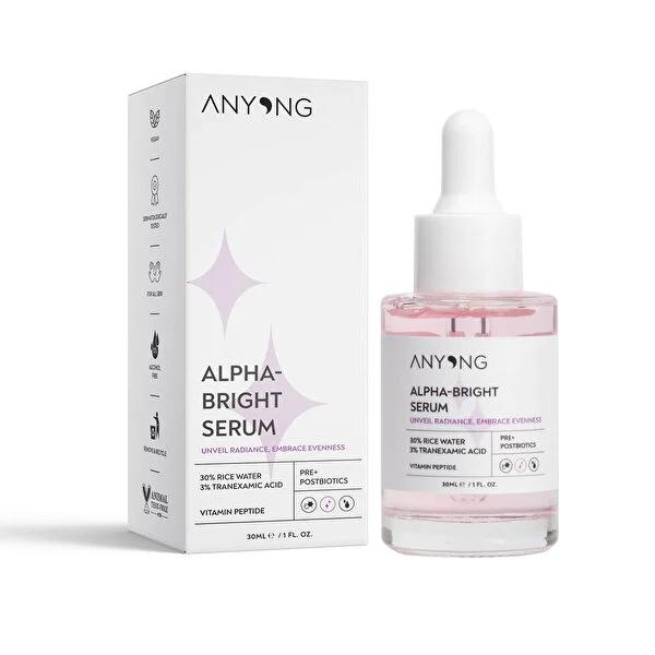 Anyong Skin Brightening Serum with 30% Rice Extract - Hyperpigmentation Treatment, Natural Skincare Product