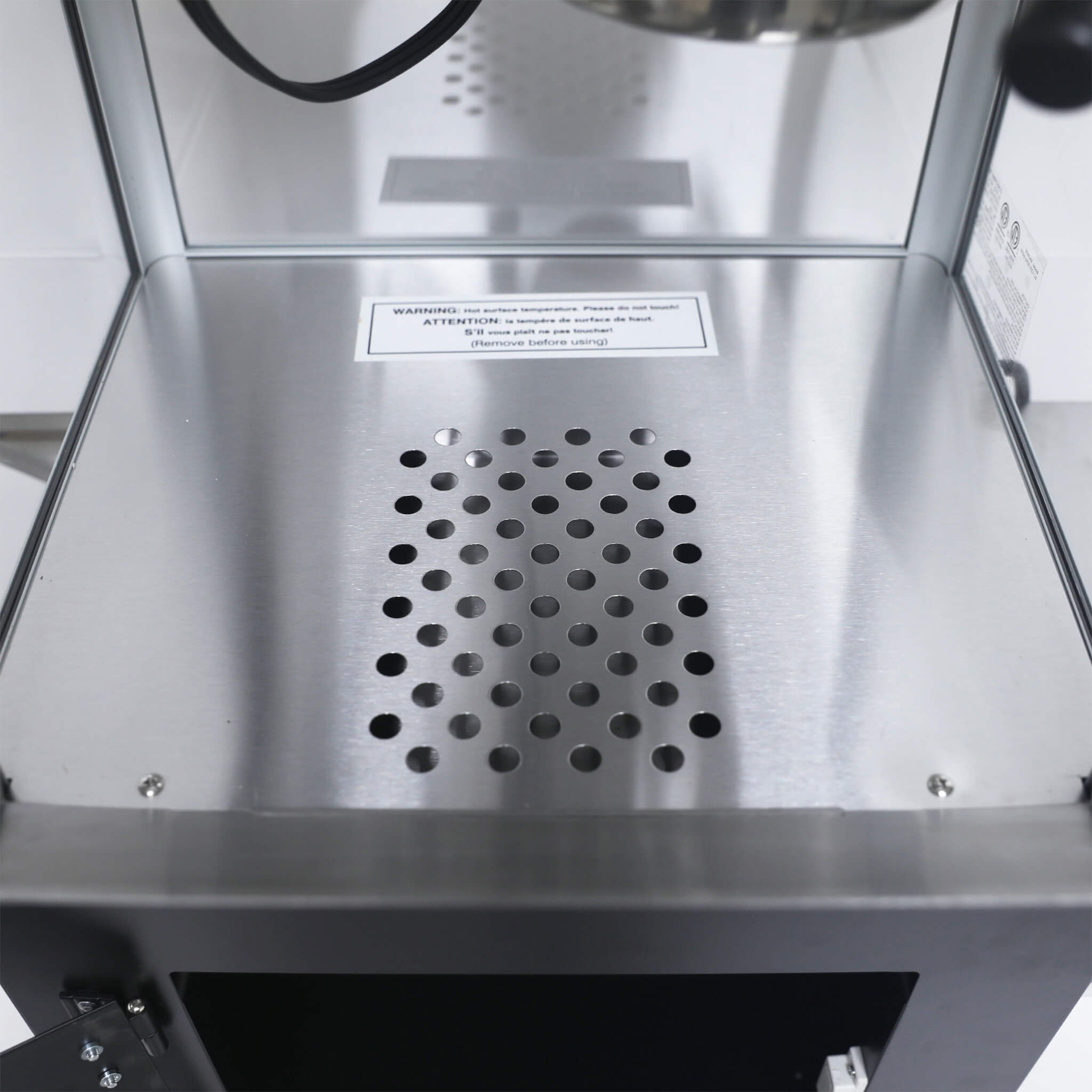 Kaitu 8OZ Stainless Steel Popcorn Machine With Cart, Heated Warming Deck And Old Maids Drawer, Black (SAK67426) – SAKSBY WHOL