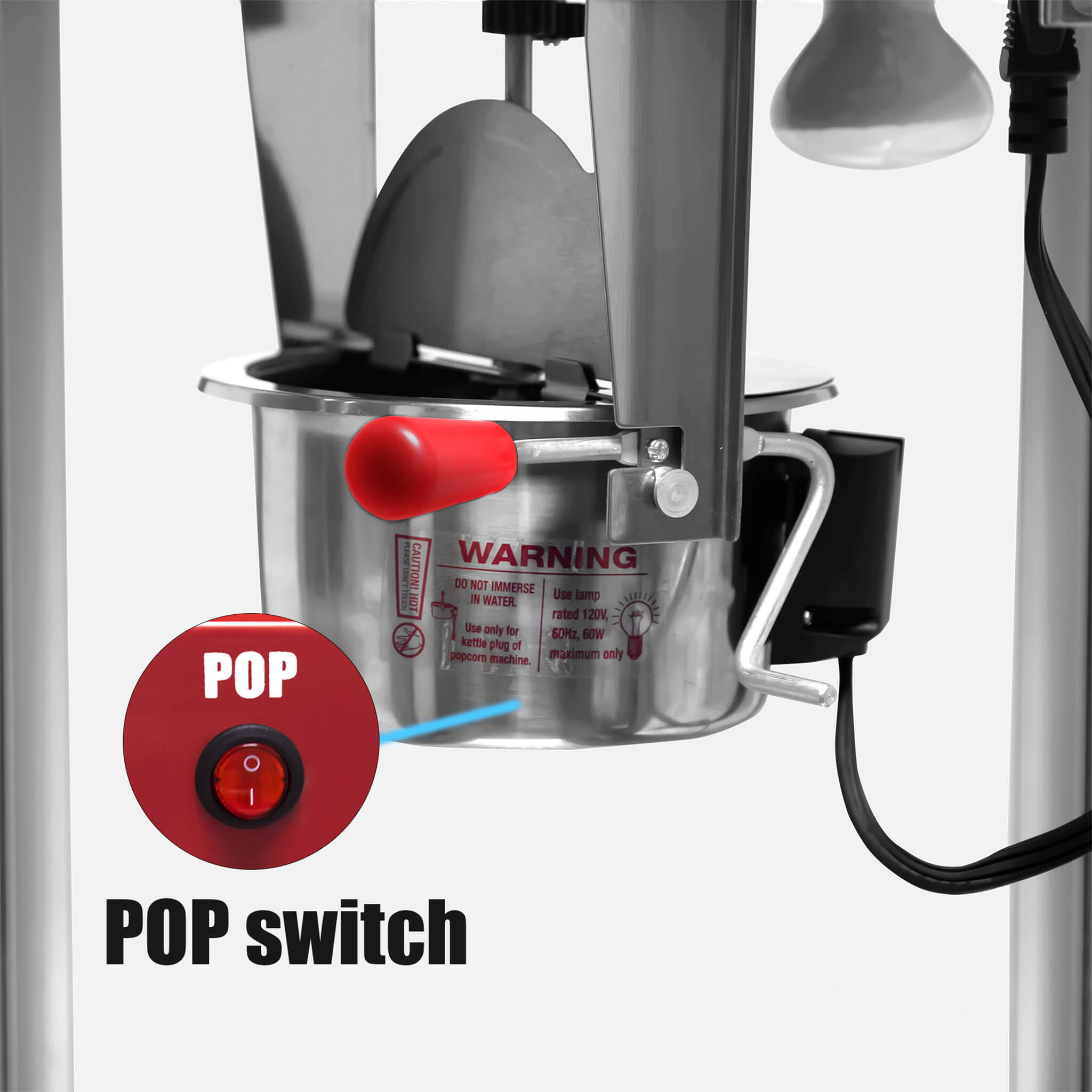 Kaitu Premium Commercial Bar Style 6-Ounce Popcorn Machine Maker (SAK84170) – SAKSBY WHOLESALE, view 16