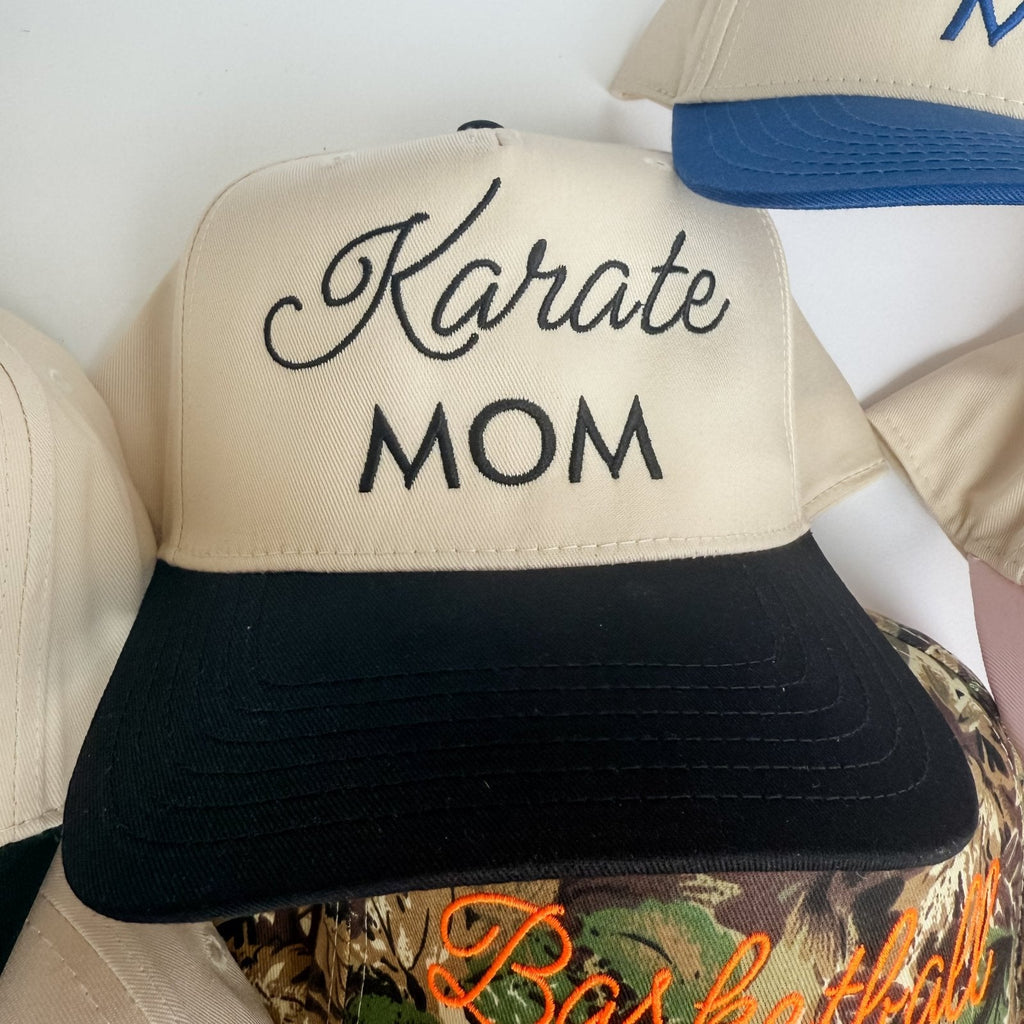 Coco & Rho Karate Mom - Trucker Hat — main product shot