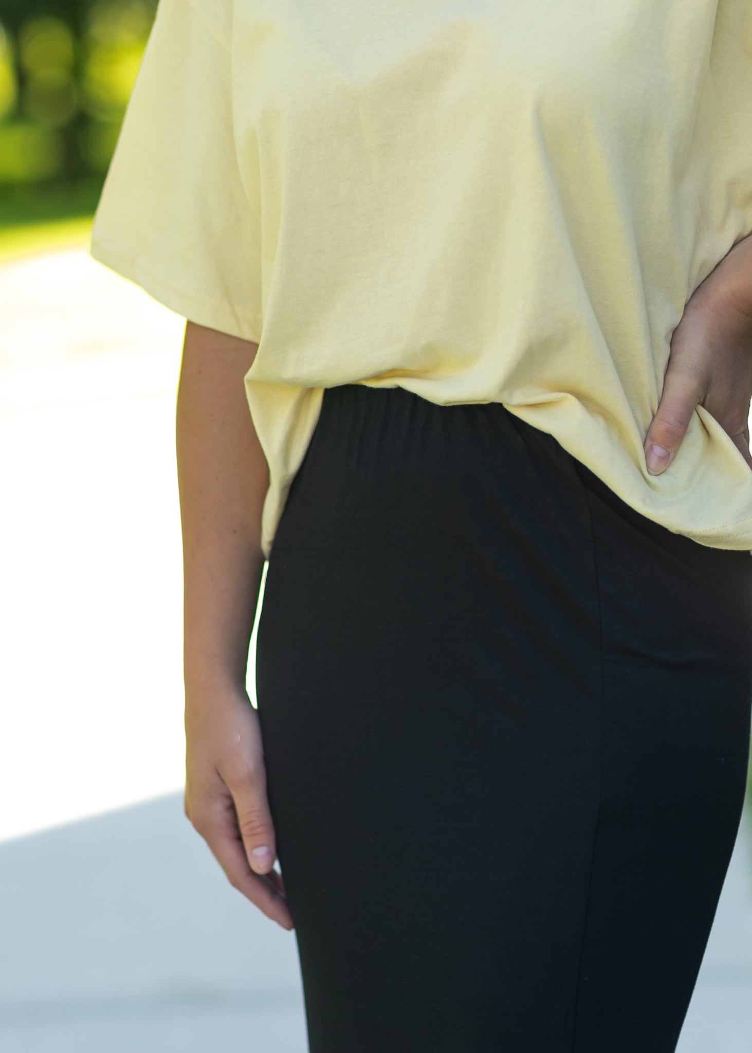 Inherit Co. Kate Midi Skirt — size reference