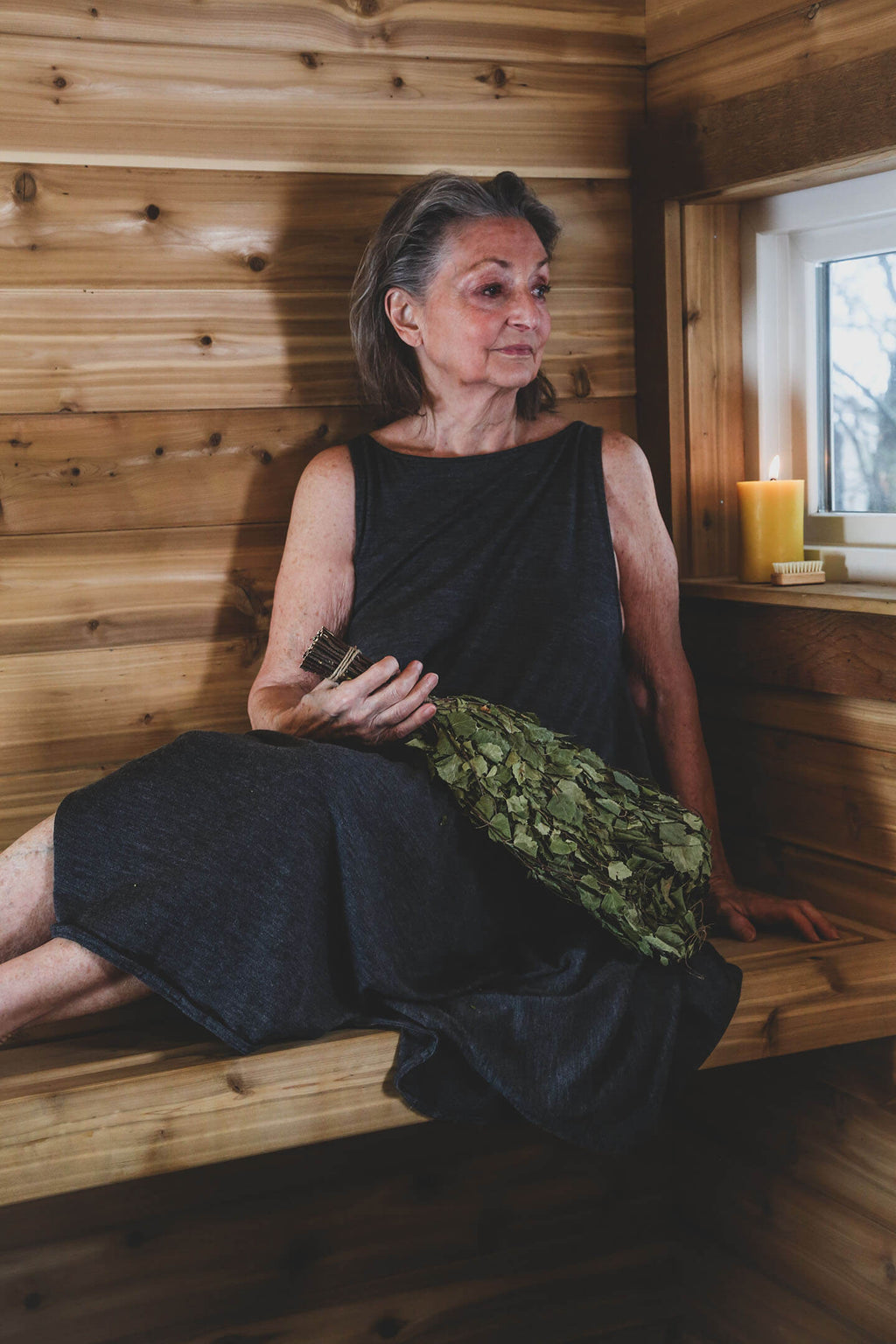 Merino Wool Sauna Dress