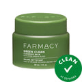 FARMACY Green Clean Makeup Removing Cleansing Balm: Gently Remove Waterproof Mascara, SPF & Impurities for Hydrated, Radiant Skin