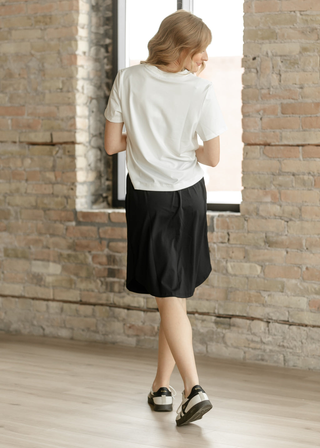 Inherit Co. Kenedi Black Athletic Sport Skirt — comparison shot